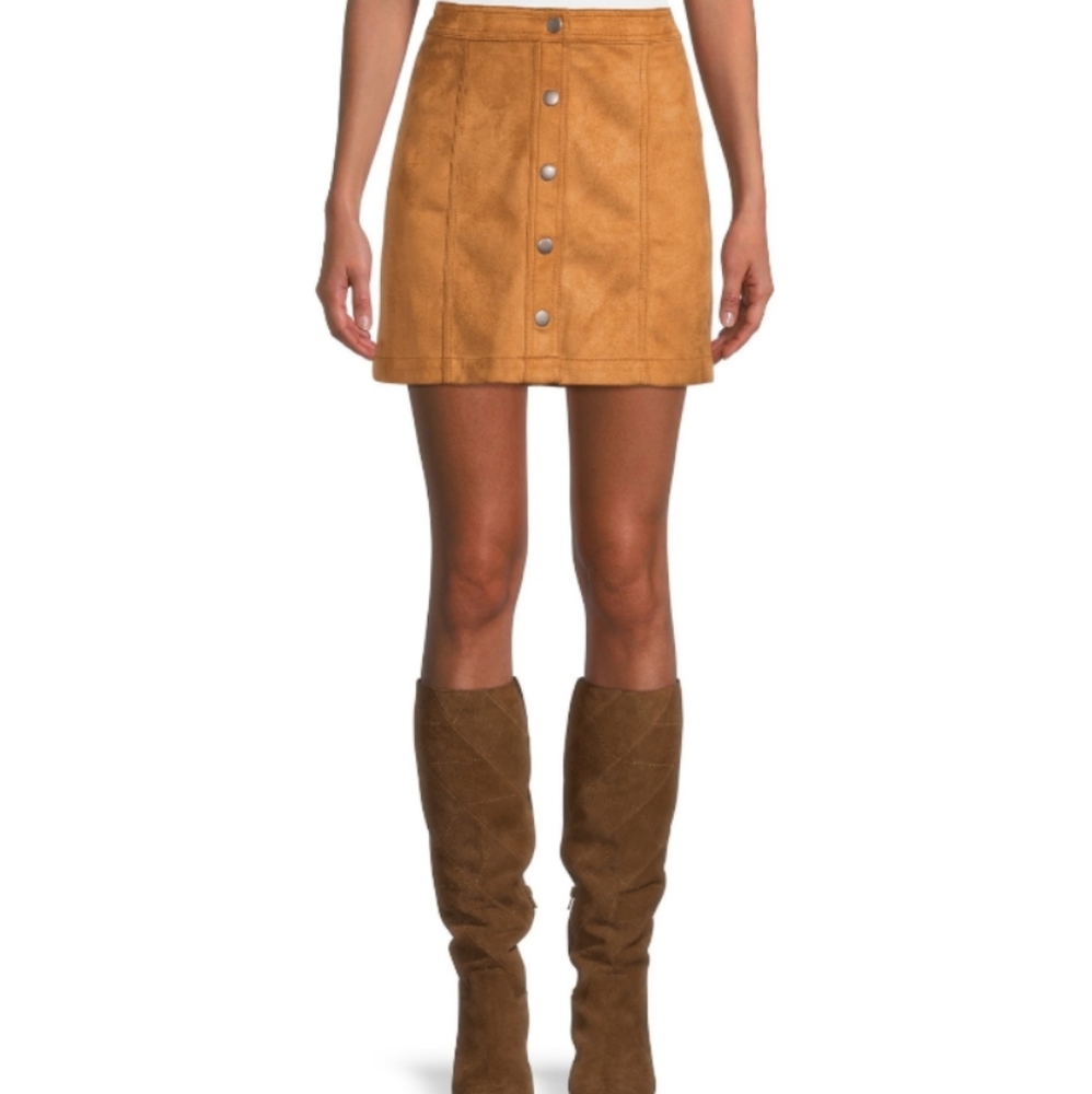 No Boundaries Juniors' Mini Skirt